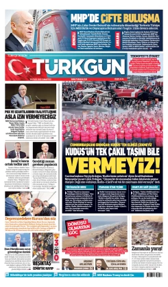 Türkgün Gazetesi 20 Eylül 2025