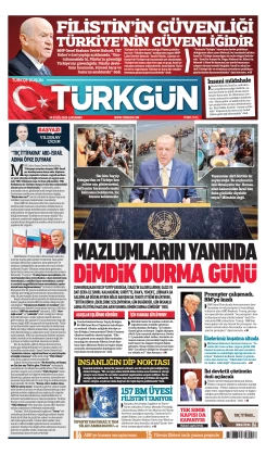 Türkgün Gazetesi 24 Eylül 2025