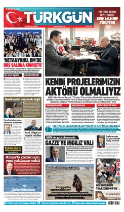 Türkgün Gazetesi 28 Eylül 2025