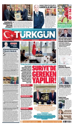 Türkgün Gazetesi 29 Eylül 2025