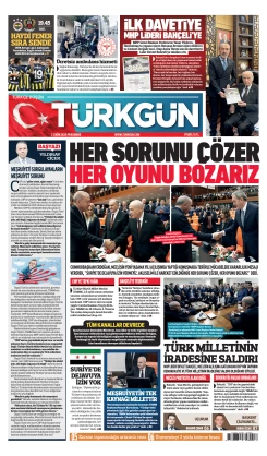 Türkgün Gazetesi 2 Ekim 2025
