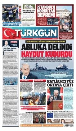 Türkgün Gazetesi 3 Ekim 2025