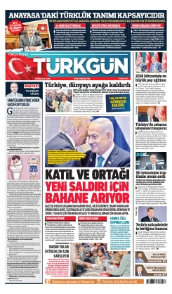 Türkgün Gazetesi 17 Ekim 2025