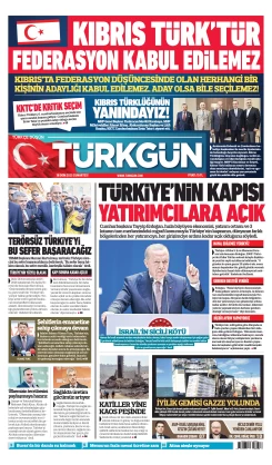 Türkgün Gazetesi 18 Ekim 2025