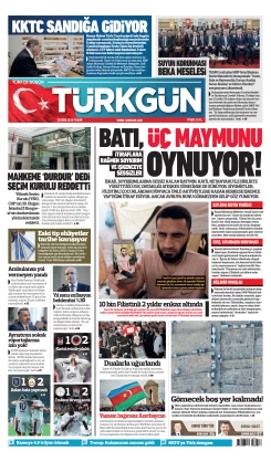 Türkgün Gazetesi 19 Ekim 2025