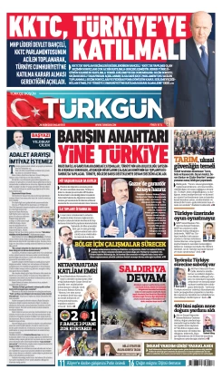 Türkgün Gazetesi 20 Ekim 2025
