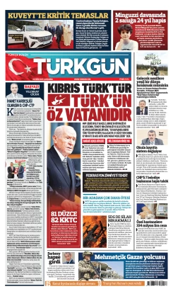 Türkgün Gazetesi 22 Ekim 2025