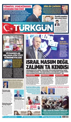 Türkgün Gazetesi 1 Kasım 2025