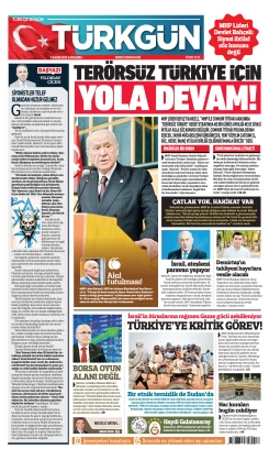 Türkgün Gazetesi 5 Kasım 2025