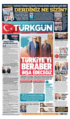 Türkgün Gazetesi 6 Kasım 2025