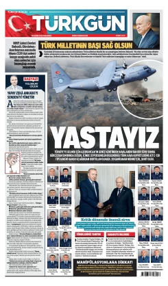 Türkgün Gazetesi 13 Kasım 2025