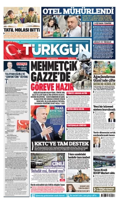Türkgün Gazetesi 17 Kasım 2025