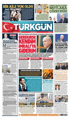 Türkgün Gazetesi 19 Kasım 2025