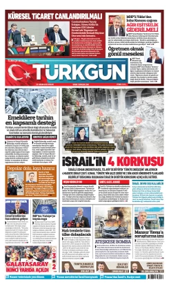 Türkgün Gazetesi 23 Kasım 2025