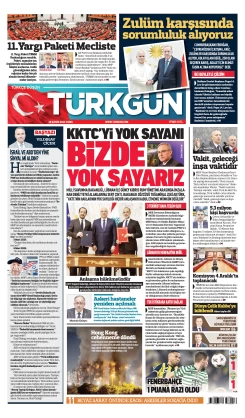 Türkgün Gazetesi 28 Kasım 2025