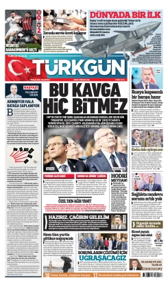 Türkgün Gazetesi 1 Aralık 2025