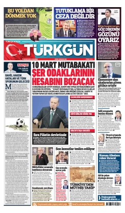 Türkgün Gazetesi 10 Aralık 2025