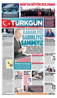 Türkgün Gazetesi 11 Aralık 2025
