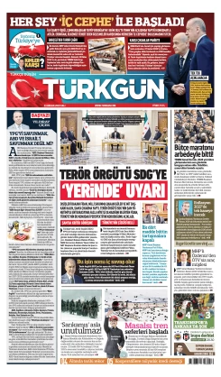 Türkgün Gazetesi 23 Aralık 2025