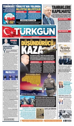 Türkgün Gazetesi 25 Aralık 2025