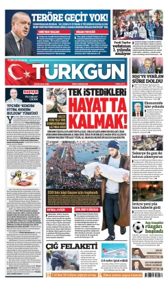 Türkgün Gazetesi 2 Ocak 2026