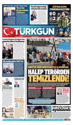 Türkgün Gazetesi 11 Ocak 2026