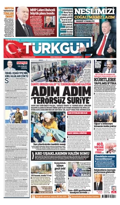 Türkgün Gazetesi 12 Ocak 2026
