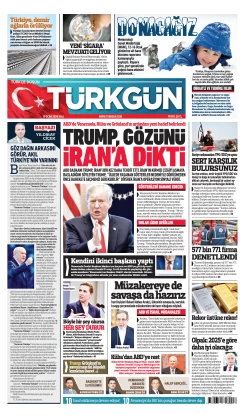 Türkgün Gazetesi 13 Ocak 2026
