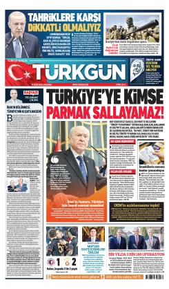 Türkgün Gazetesi 14 Ocak 2026