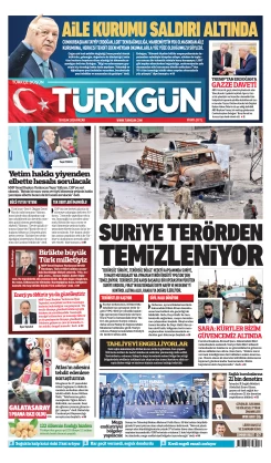Türkgün Gazetesi 18 Ocak 2026