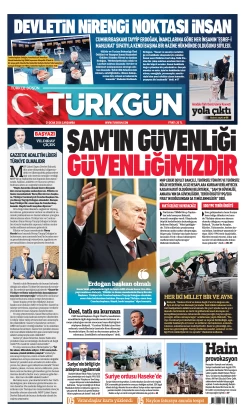 Türkgün Gazetesi 21 Ocak 2026