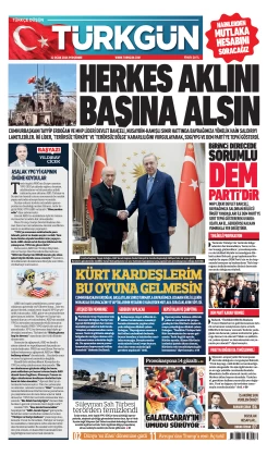 Türkgün Gazetesi 22 Ocak 2026