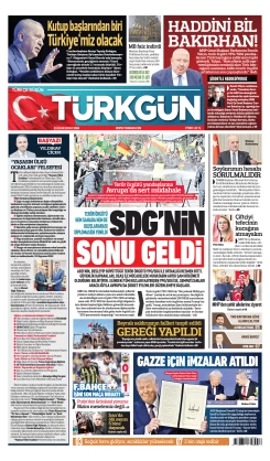 Türkgün Gazetesi 23 Ocak 2026