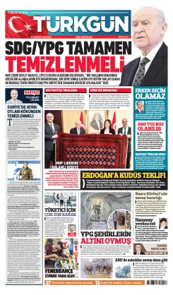 Türkgün Gazetesi 26 Ocak 2026