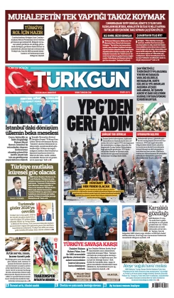 Türkgün Gazetesi 31 Ocak 2026