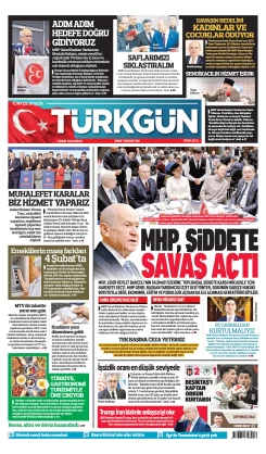 Türkgün Gazetesi 1 Şubat 2026