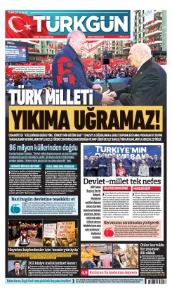Türkgün Gazetesi 7 Şubat 2026