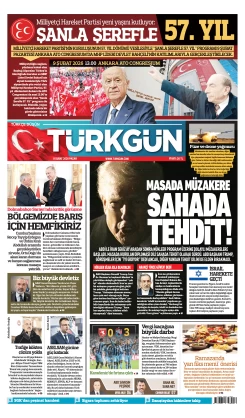Türkgün Gazetesi 8 Şubat 2026
