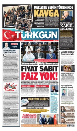 Türkgün Gazetesi 12 Şubat 2026