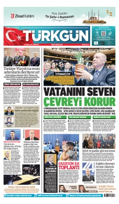 Türkgün Gazetesi 21 Şubat 2026