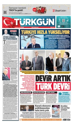 Türkgün Gazetesi 25 Şubat 2026