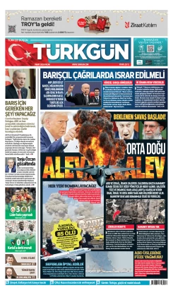 Türkgün Gazetesi 1 Mart 2026