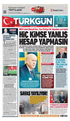 Türkgün Gazetesi 4 Mart 2026