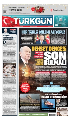 Türkgün Gazetesi 5 Mart 2026
