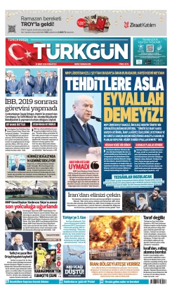 Türkgün Gazetesi 14 Mart 2026