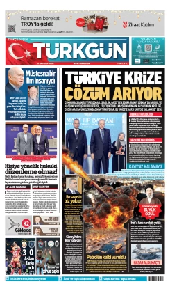 Türkgün Gazetesi 15 Mart 2026
