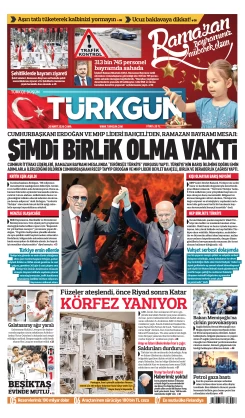Türkgün Gazetesi 20 Mart 2026