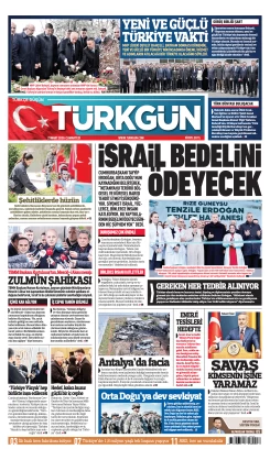 Türkgün Gazetesi 21 Mart 2026