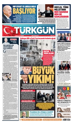 Türkgün Gazetesi 26 Mart 2026