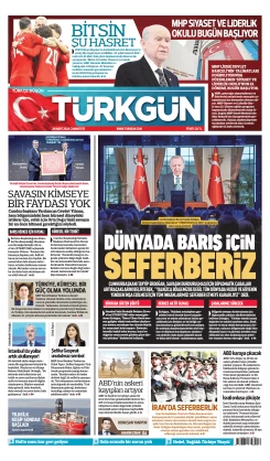 Türkgün Gazetesi 28 Mart 2026